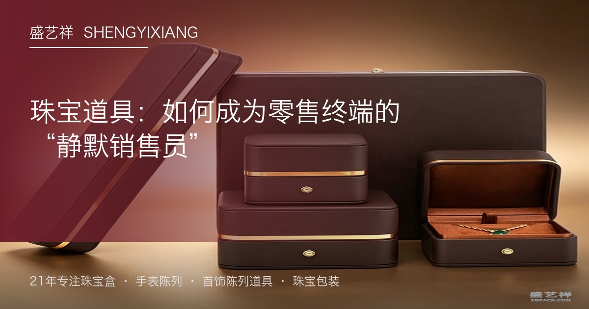 珠宝道具：门店里的“静默销售员”