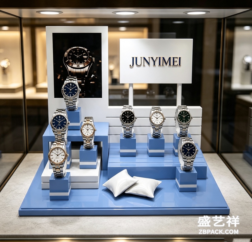蓝白阶梯腕表展示套装CC12