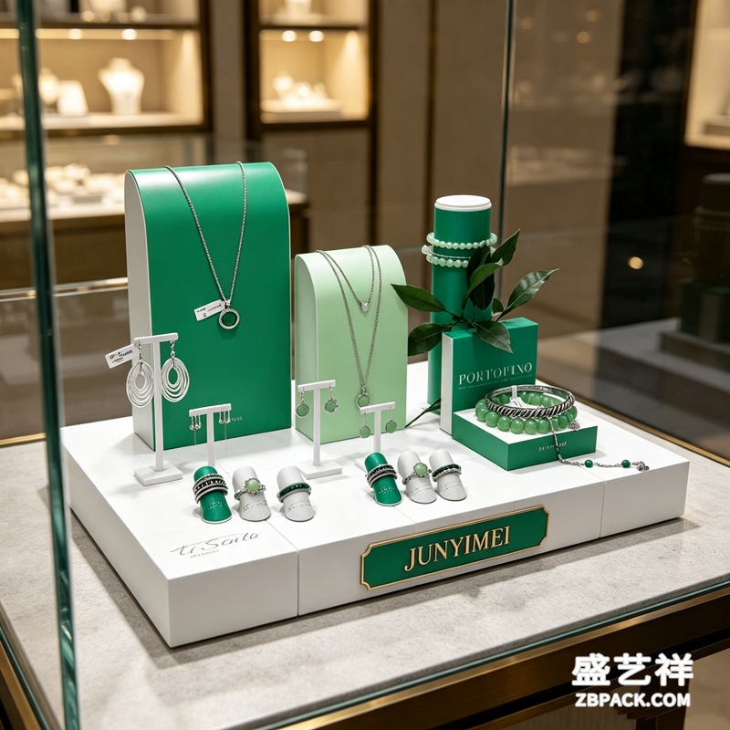 绿白度假风珠宝展示套装CC19