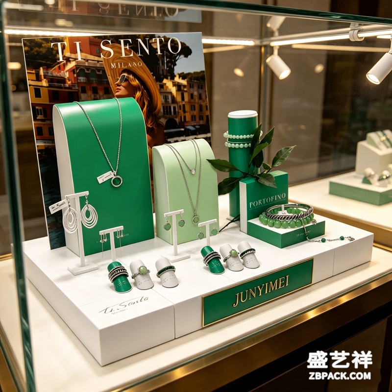 绿白度假风珠宝展示套装CC19