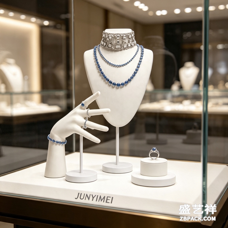 纯白艺术手模珠宝展示套装CC23