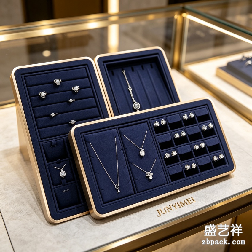 珠宝陈列托盘 TP32 | Luxury Jewelry Display Tray TP32 - 细节图3