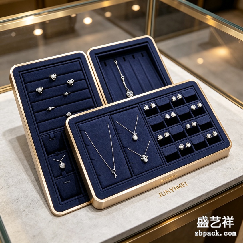 珠宝陈列托盘 TP32 | Luxury Jewelry Display Tray TP32 - 细节图2