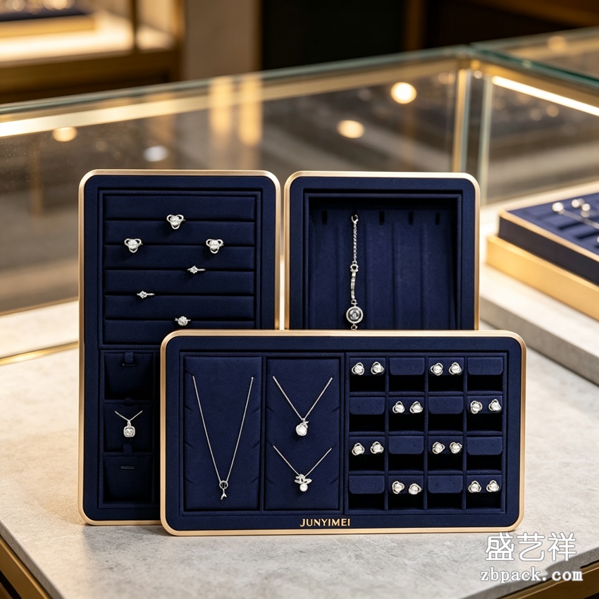 珠宝陈列托盘 TP32 | Luxury Jewelry Display Tray TP32